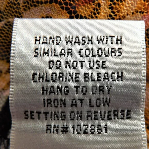 NWOT Dor Dor Couture Bursting Colors Huge Bell Cuffs w Flaring Skirt Tunic Top S - Picture 16 of 16